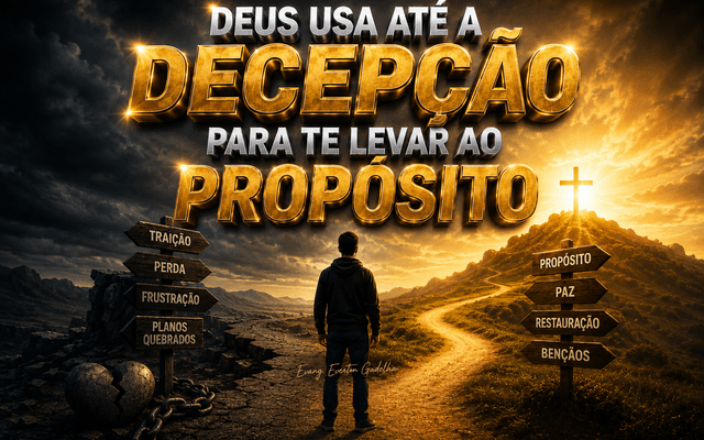 Quando Deus usa a decepção para nos conduzir ao propósito