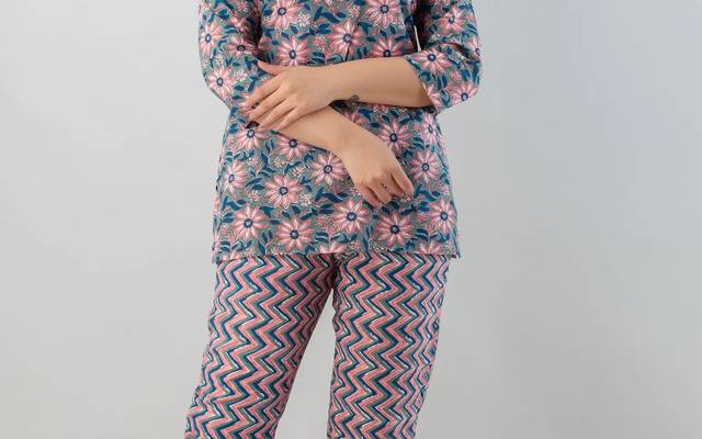 Printed Night Suit for Women Designed for Relaxation and Elegance