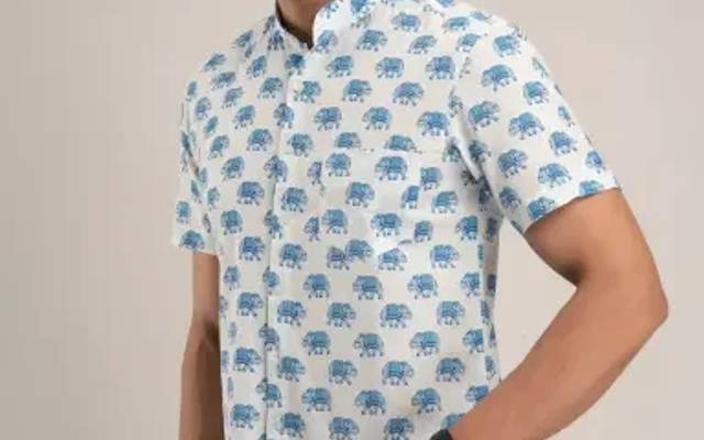 Sanganeri Print Men’s Shirts – Comfortable 100% Cotton Casual Wear
