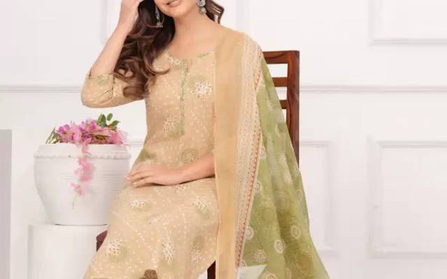 Upgrade Your Wardrobe with Designer Cotton Kurta Sets for Women by Bani Thani