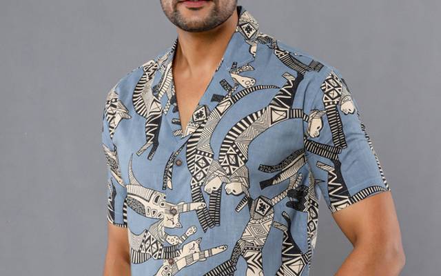 Buy Sanganeri Printed Shirts for Men Online in India
