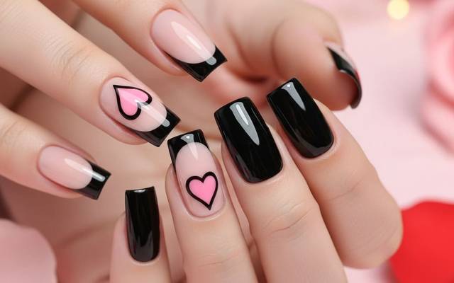 Elegantes Diseños de Uñas Cortas para San Valentín: Estilo, Comodidad y Amor en Cada Detalle
