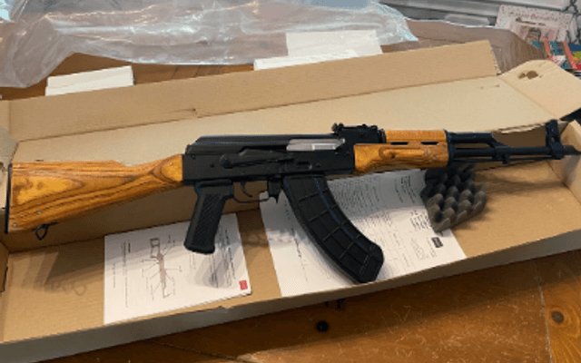 WBP AK47 JACK RED RIFLE FOR SALE