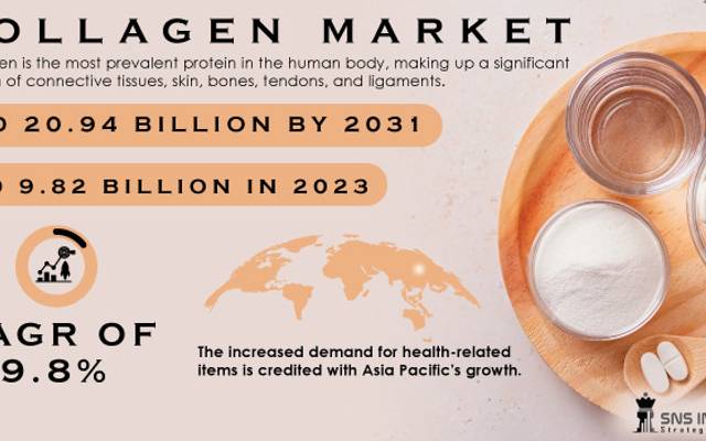 Market Forecast for Collagen: Size and Share Analysis 2024-2031