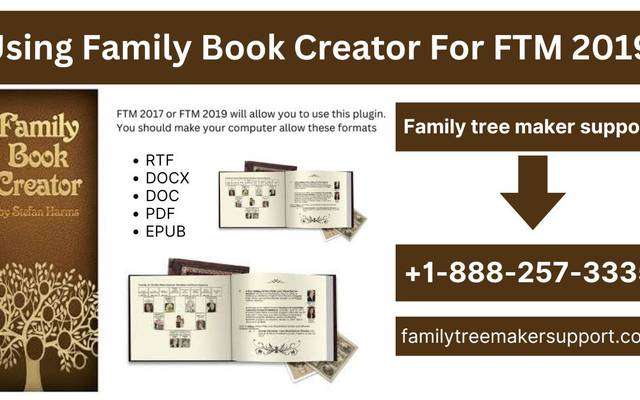 Using Family Book Creator For FTM 2019

