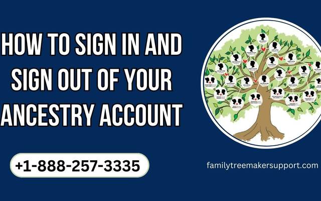 How to Sign In And Sign Out Of Your Ancestry Account

