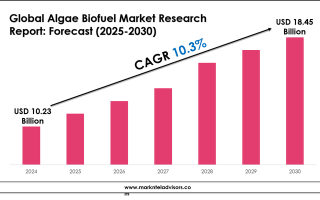 Algae Biofuel Market Size, Share, Growth, and Forecast Analysis 2030