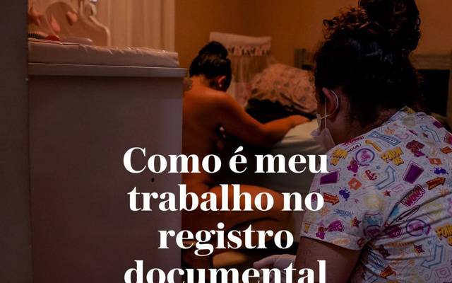 Como é meu trabalho no registro do parto?