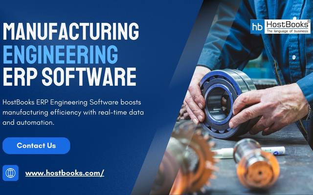 Best ERP Software for Manufacturing Industry – HostBooks Limited