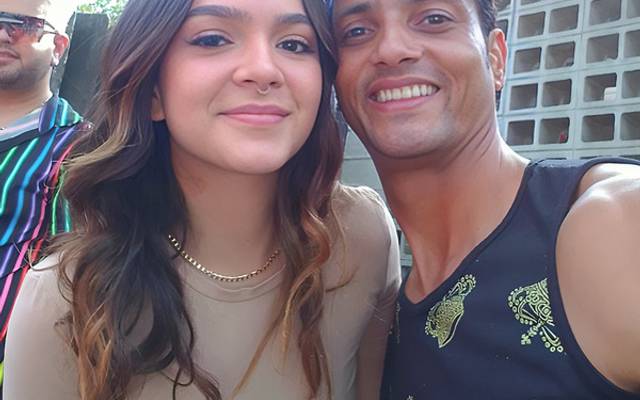 Romero Silva e Mel Maia