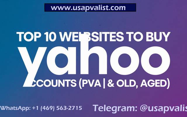  
Buy Yahoo Accounts | Yahoo Premium Services - With 100% instant delivery (PVA & OLD)