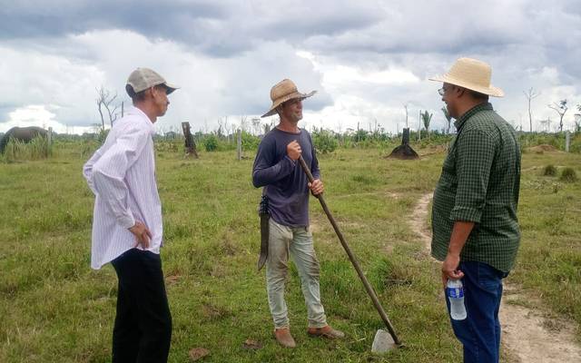 Vereador Dr. Amadeu Neto visita Ramal Vila Bela