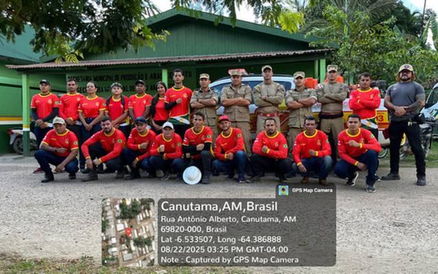 Canutama reforça combate às queimadas com apoio do Corpo de Bombeiros