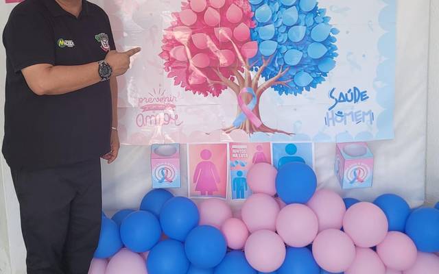 Vereador Sargento de Macedo Fiscaliza UBS e Destaca a Importância do Outubro Rosa