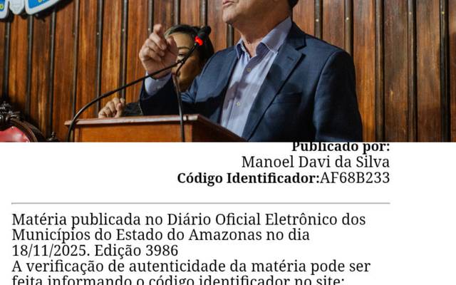 JÁ FOI PUBLICADO HOJE (18/11/2025) NO DIÁRIO OFICIAL! Lei que Aumenta a Conta de Água em Humaitá Está Sancionada