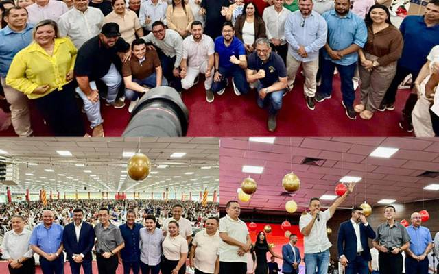 Demonstração de força e articulação de Silas Câmara marca evento no Amazonas