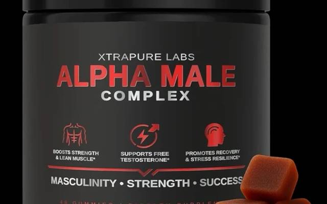Alpha Male Complex Gummies for Total Energy, Circulation & Performance