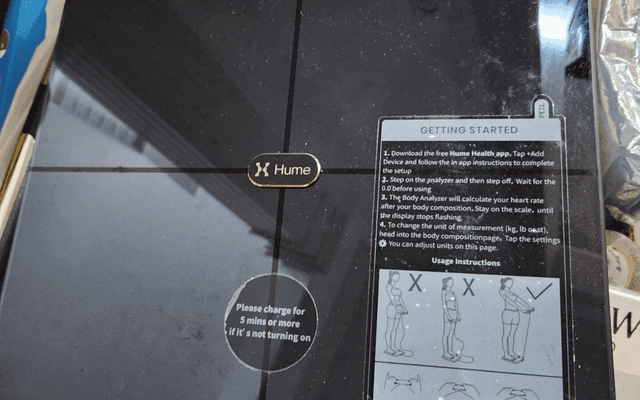 Hume Health Body Pod New Zealand  Advanced Full Body Analyzer + Bluetooth App