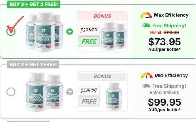 Sentinel Glycogen Control Australia