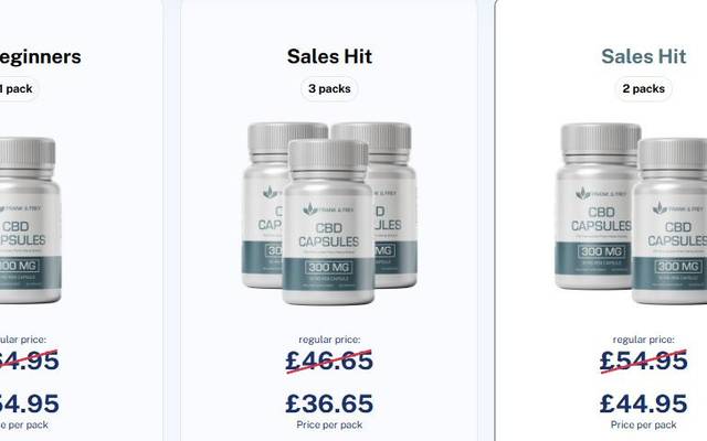 Frank & Frey CBD Blood Support Capsules United Kingdom