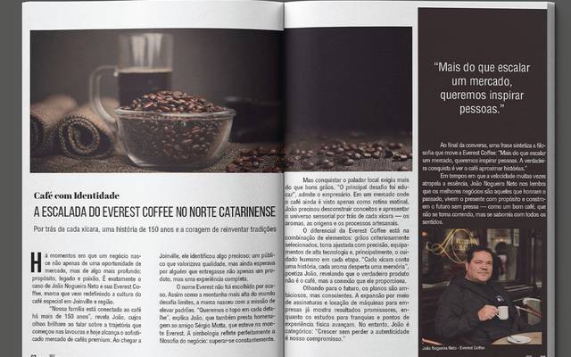 A Escalada do Everest Coffee no Norte Catarinense