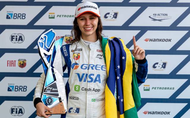 Rafaela Ferreira brilhou em Interlagos