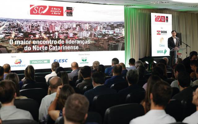 O Norte que lidera: Joinville sedia fórum 
que define o futuro econômico de SC