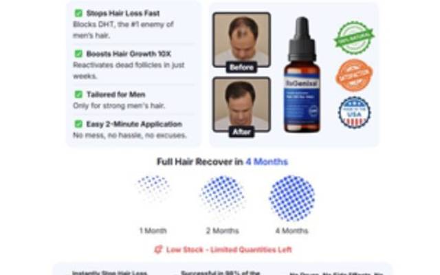 ReGenixal Hair Recover: A Natural Solution for Hair Loss