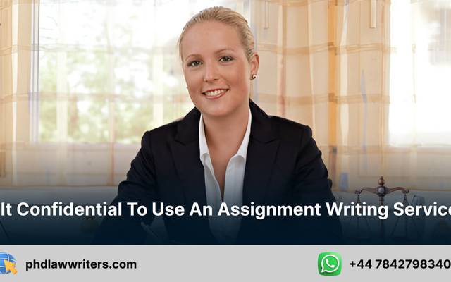 Is it confidential to use an assignment writing service?