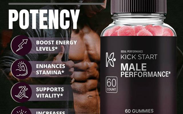   Kick Start Male Performance Gummies – Support Endurance, Stamina & Sexual Wellness