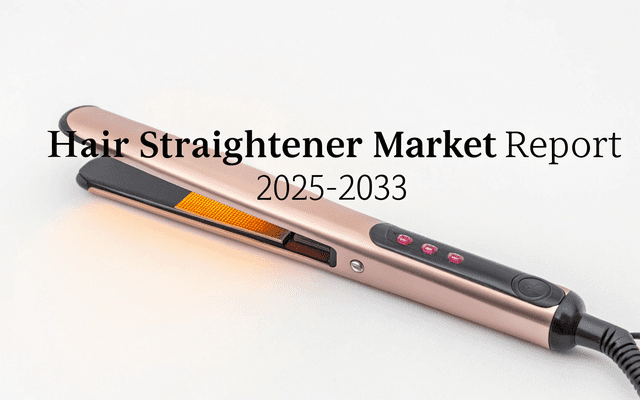 Hair Straightener Market Trends, Growth Rate, and Forecast 2025-2033