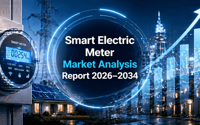 Smart Electric Meter Market Size, Growth, and Forecast 2026-2034