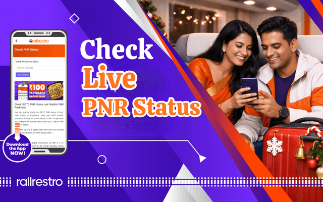 Live Railway PNR Status Check – Track Your Ticket in Seconds