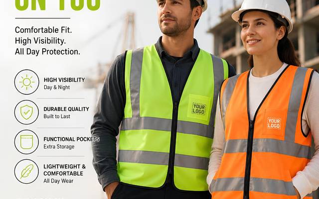 Premium Safety Jackets & Custom DTF Printing in Dubai