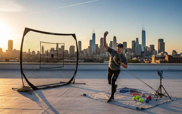 Remote Pitching Drills to Build Arm Strength and Control