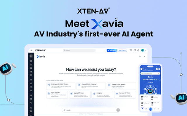 One AI Agent. Five AV Roles. How XAVIA Fits Designers, Engineers, Sales & More