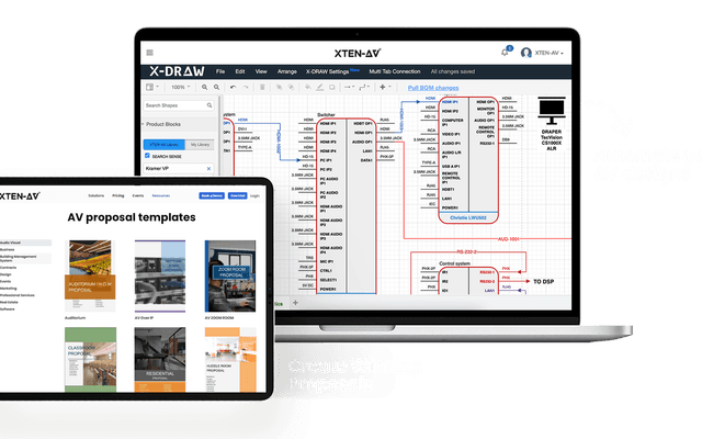 How XTEN-AV X-DRAW Revolutionizes Floor Plan Creation for AV Projects