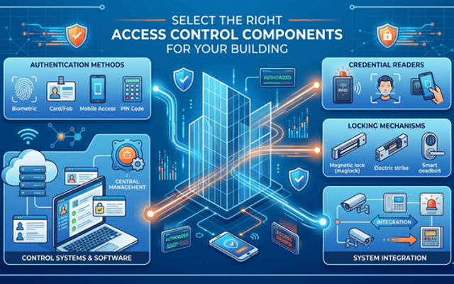 How to Select the Right Access Control Components for Your Building