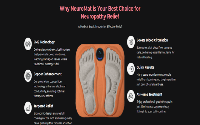 NeuroMat EMS Massager
