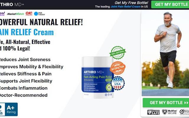 Arthro MD+ Cream Canada: Fast Relief for Arthritis Pain