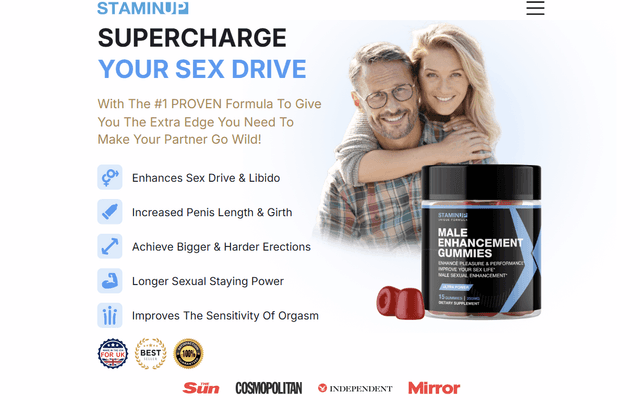 StaminUp Male Enhancement Gummies