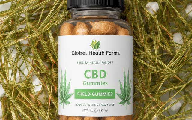 Global Health Farms CBD Gummies CBD Gummies for Pain, Sleep & Anxiety Naturally Effective