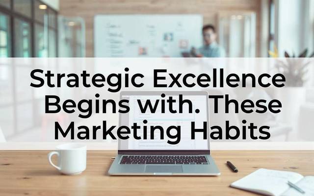Strategic Excellence Begins with These Marketing Habits