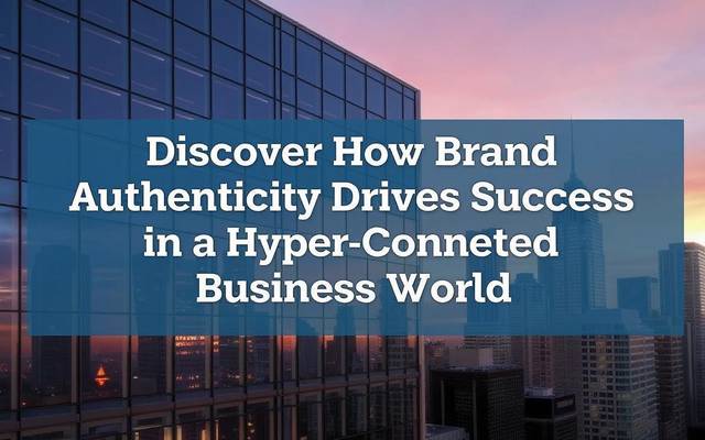 Discover How Brand Authenticity Drives Success in a Hyper-Connected Business World