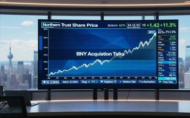 Northern Trust Share Price Rises on Reports of BNY Acquisition Talks
