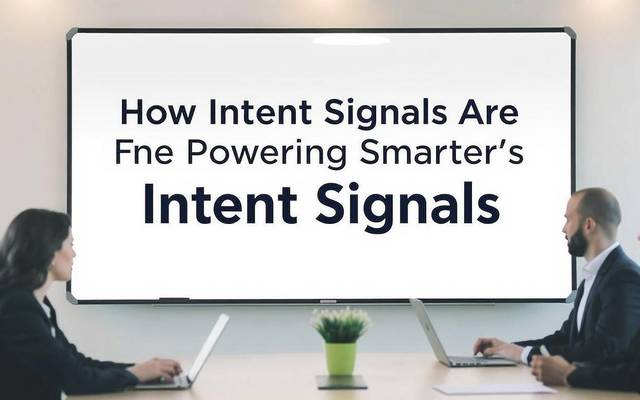 Harnessing Intent Signals to Personalize Sales Interactions