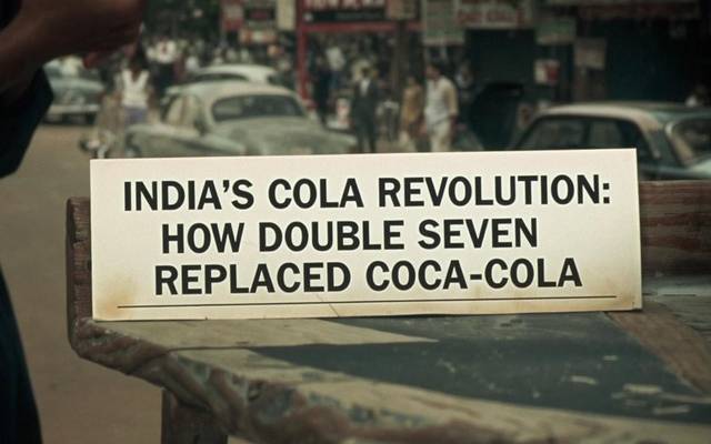 Double Seven Replaces Coca-Cola: The Story of India’s Cola Revolution