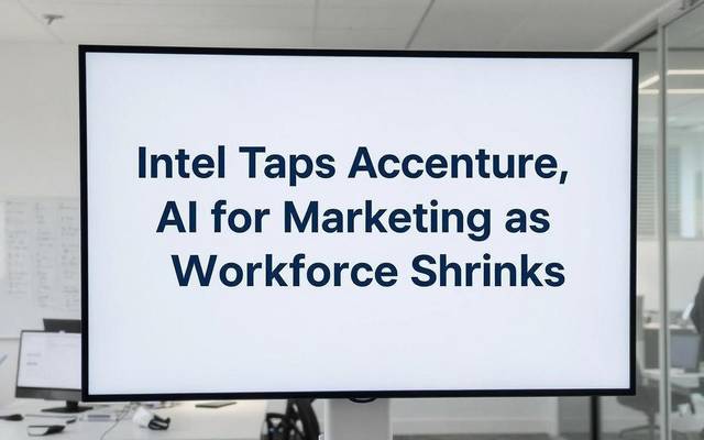 AI-Powered Marketing at Intel: Collaboration with Accenture During Downsizing