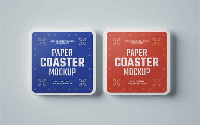 Boost Your Retail Packaging with High-Quality Custom Coasters