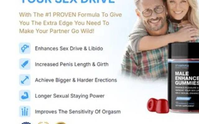 StaminUp Male Enhancement Gummies Canada Reviews Improve Sexual Vitality – TESTED & REVIEWED!